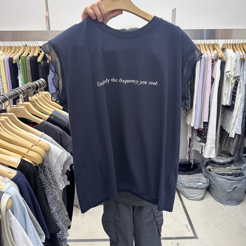 SPECIAL韓國代購女裝新款時尚熱賣人氣推薦休閑職業吊帶背心SPECIAL吊帶/背心圖色3深藍色
