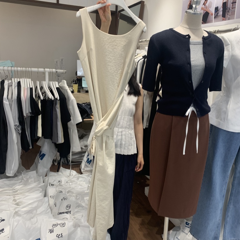 UNDERSTANDING韓國直郵實拍女士新款26春夏職業人氣連衣裙UNDERSTANDING連衣裙圖色1
