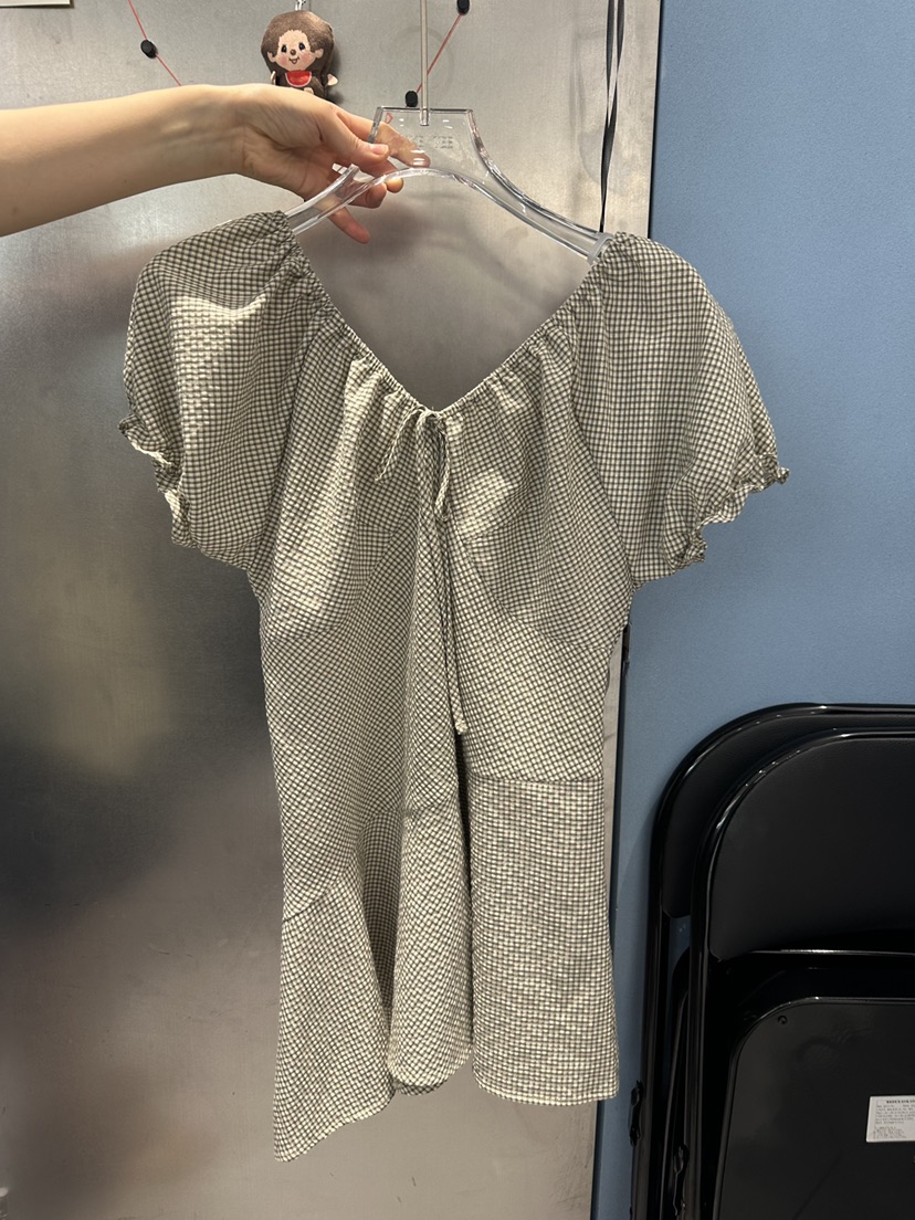 TAKE TEE韓國直郵女裝新款推薦職業休閑26春夏襯衫蕾絲衫TAKE TEE襯衫/蕾絲衫圖色1