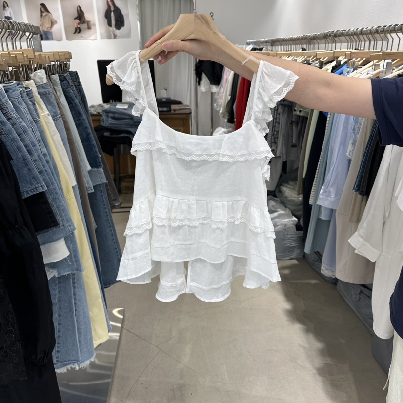 ACKER韓國直郵實拍女裝新款26春夏熱賣推薦26夏季吊帶背心ACKER吊帶/背心