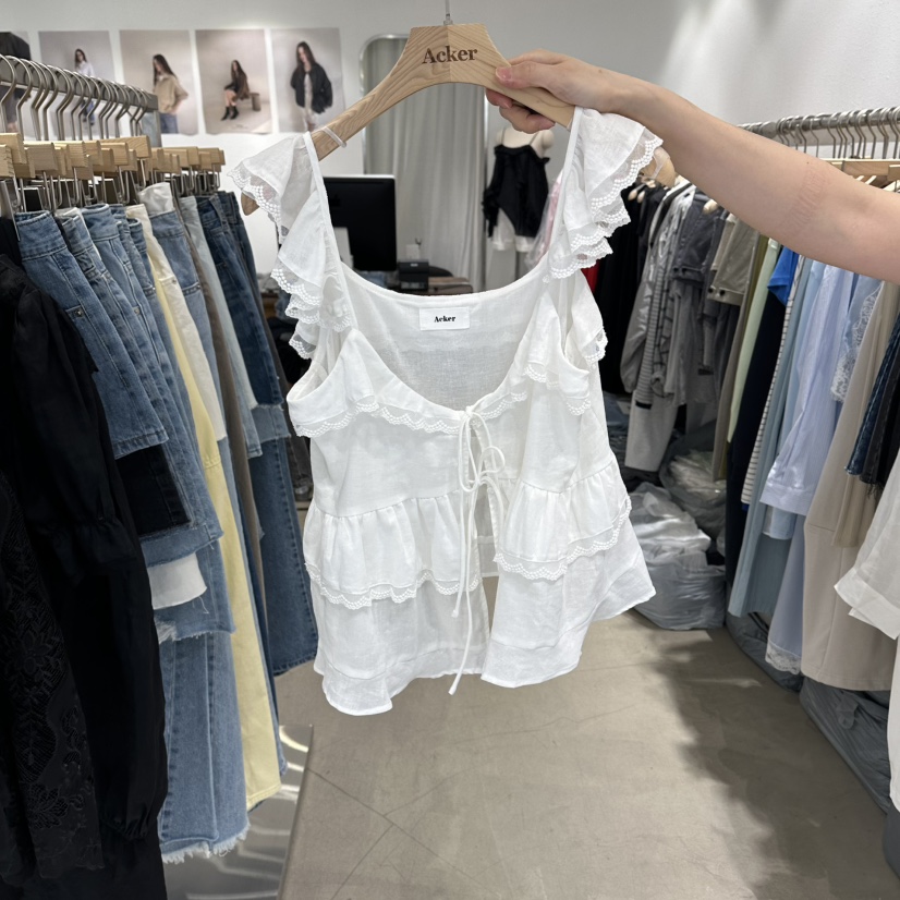 ACKER韓國直郵實拍女裝新款26春夏熱賣推薦26夏季吊帶背心ACKER吊帶/背心圖色1