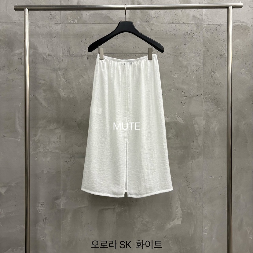 MUTE-P韓國代購女裝新款26夏季人氣職業休閑半身裙中短裙MUTE半身裙/中短裙