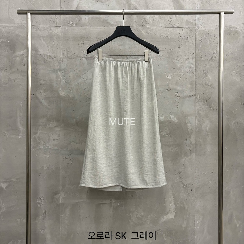 MUTE-P韓國代購女裝新款26夏季人氣職業休閑半身裙中短裙MUTE半身裙/中短裙圖色3