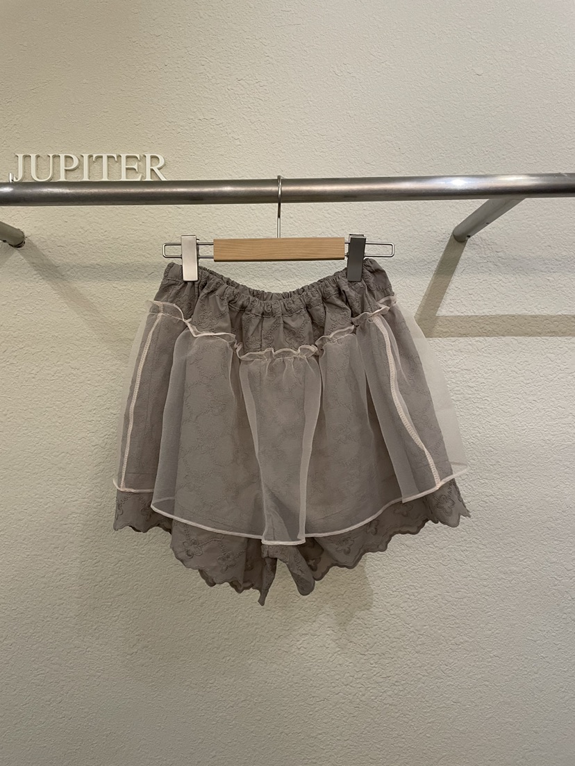 JUPITER韓國代購女裝新款26春夏休閑推薦人氣熱賣26夏季短褲JUPITER短褲圖色1