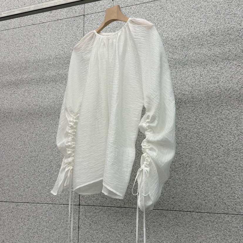 AT THE BAGEL東大門實拍韓國女士新款26春夏襯衫蕾絲衫AT THE BAGEL襯衫/蕾絲衫