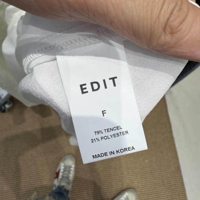 EDIT韓國直郵女裝新品人氣熱賣26春夏職業26夏季推薦連衣裙EDIT連衣裙