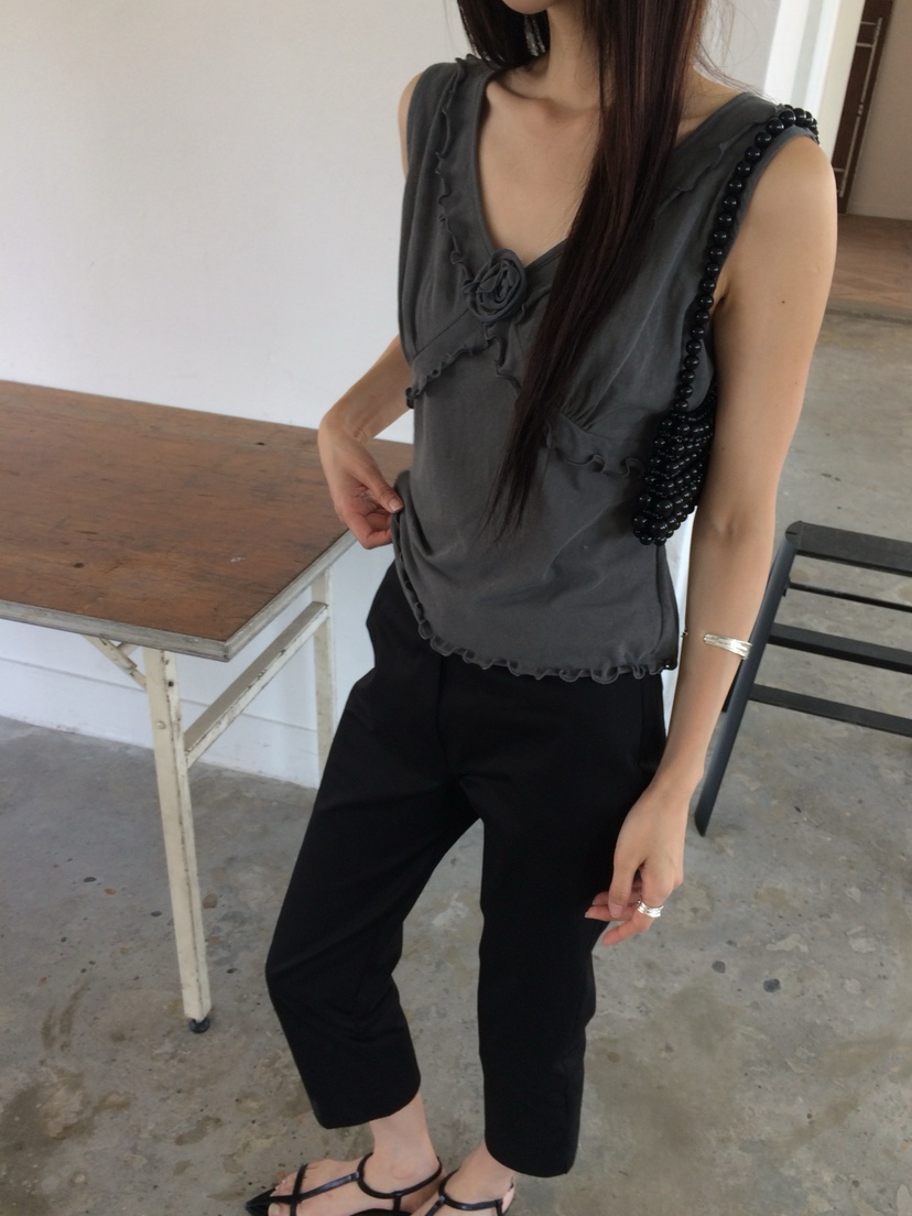 ANOU韓國東大門直郵女裝新款26春夏熱賣人氣職業吊帶背心ANOU吊帶/背心