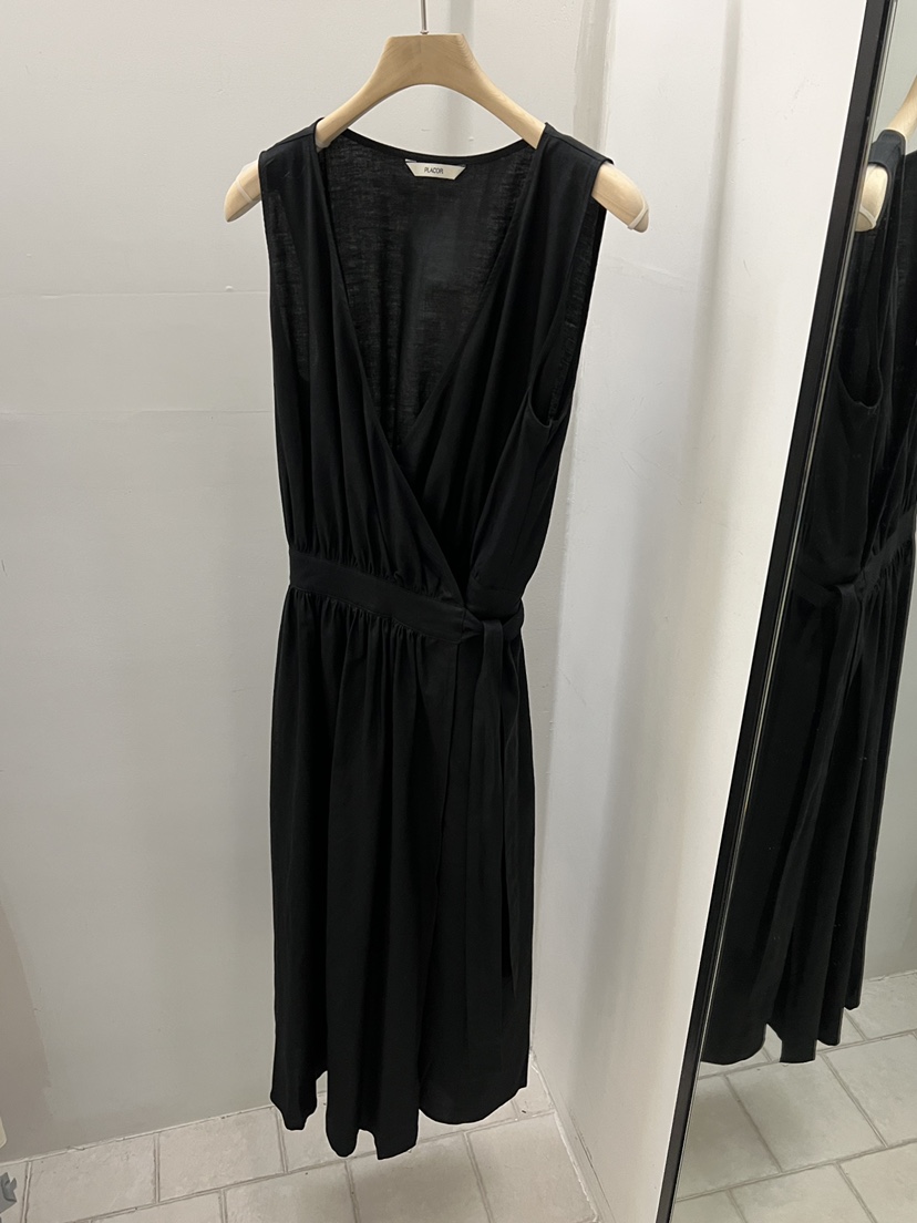 REGULARLY/PLACOR韓國直郵實拍女士新品26夏季連衣裙披肩亞麻REGULARLY/PLACOR連衣裙圖色2