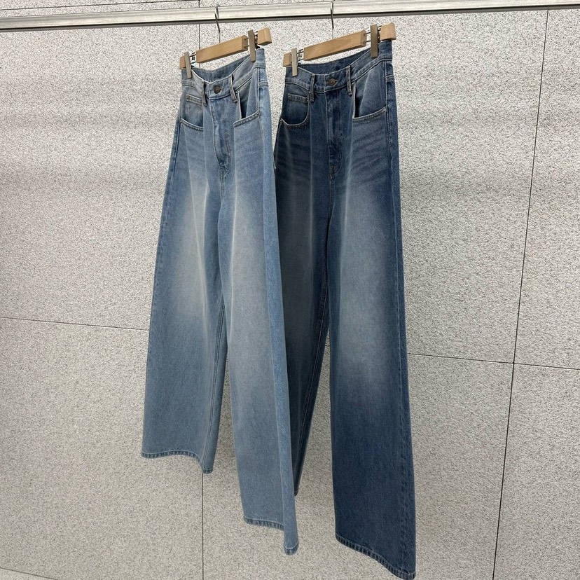 AT THE BAGEL韓國直郵女士新品人氣推薦休閑26春夏牛仔褲AT THE BAGEL牛仔褲
