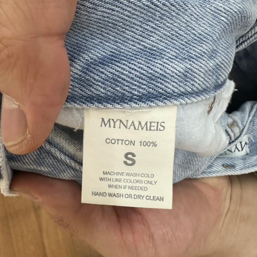 MYNAMEIS/AIME HOPE MAKE韓國直郵女裝新款人氣牛仔褲MYNAMEIS/AIME HOPE MAKE牛仔褲