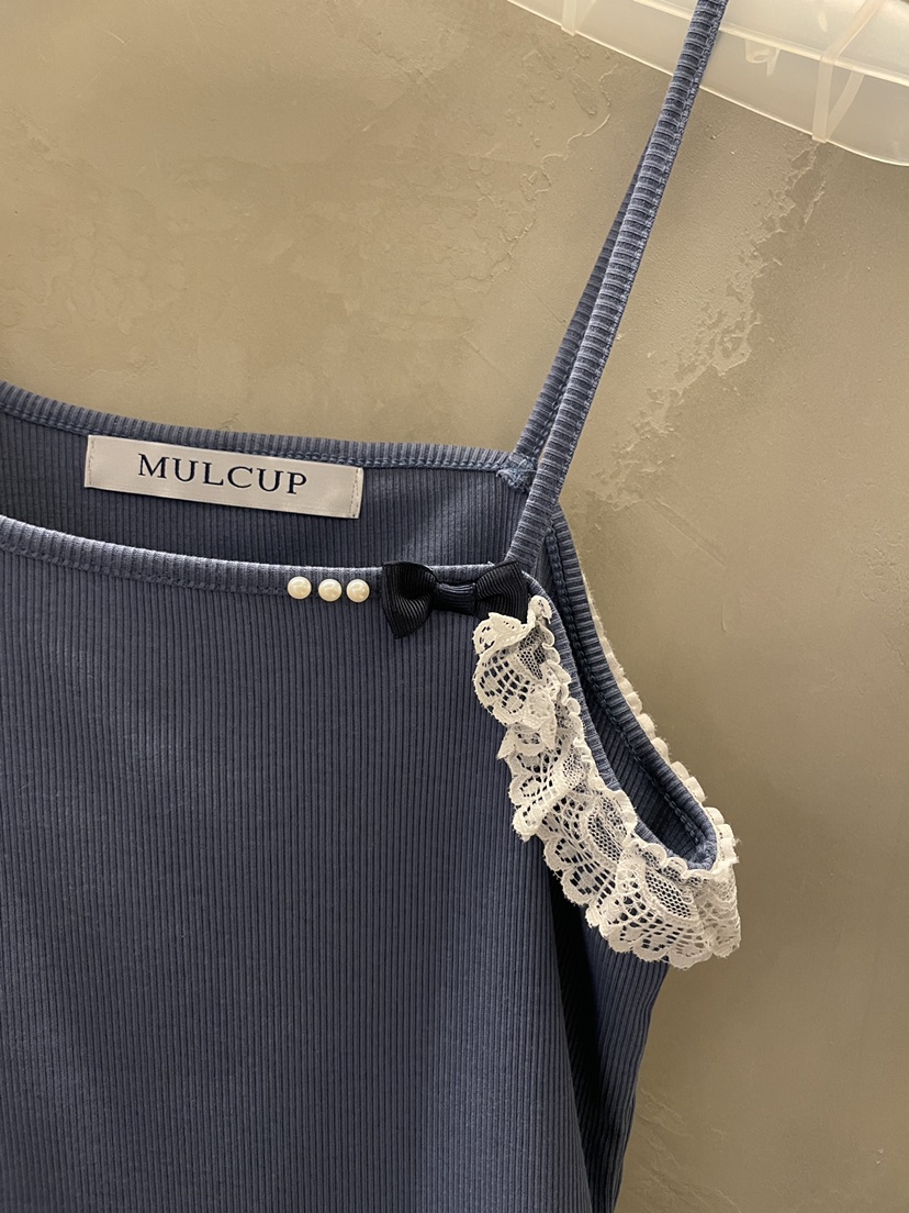 MULCUP韓國直郵女士新品時尚職業休閑人氣26春夏吊帶背心MULCUP吊帶/背心