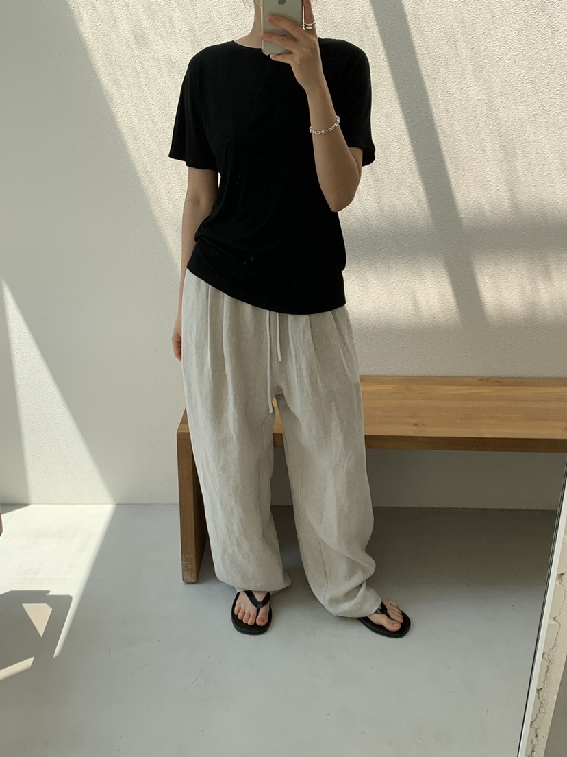 REGULARLY/PLACOR韓國直郵實拍女裝新款26春夏時尚T恤天絲REGULARLY/PLACORT恤
