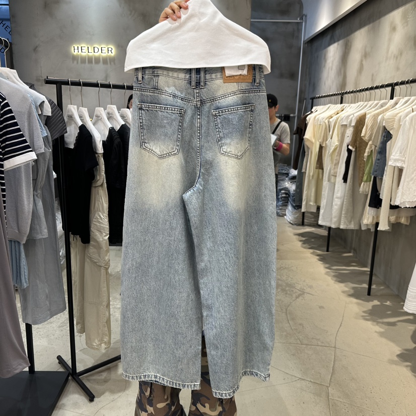 HELDER-P韓國代購女士新款26春夏人氣職業26夏季推薦牛仔褲HELDER牛仔褲