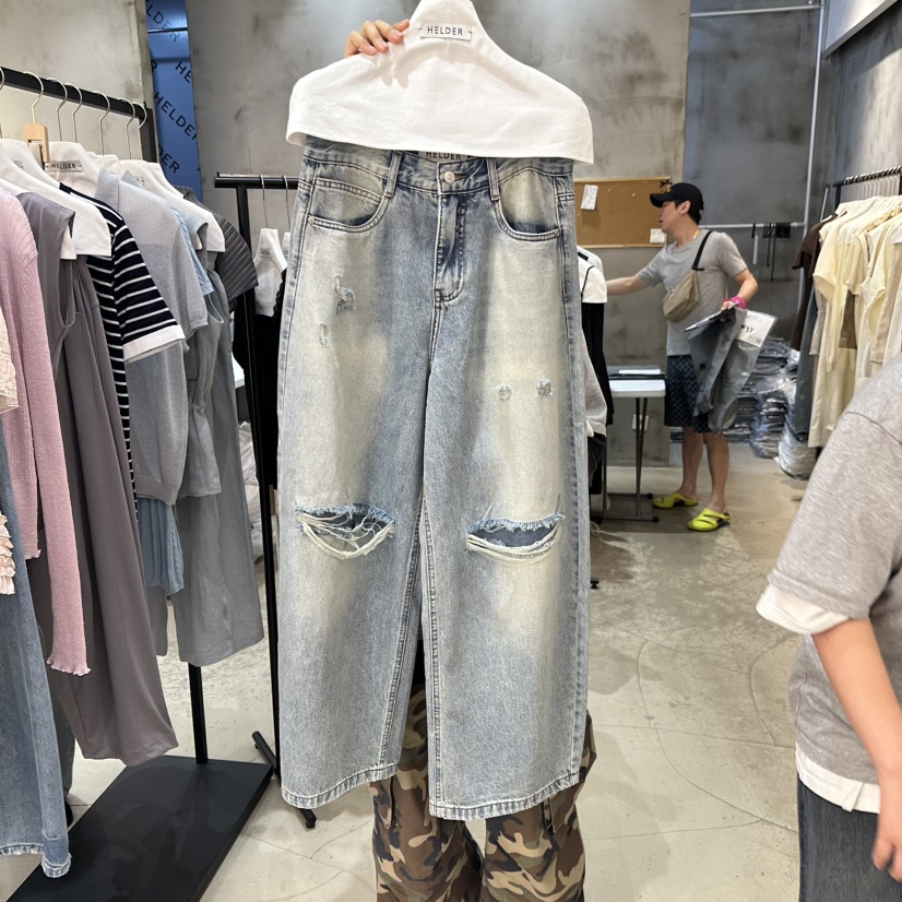 HELDER-P韓國代購女士新款26春夏人氣職業26夏季推薦牛仔褲HELDER牛仔褲圖色1