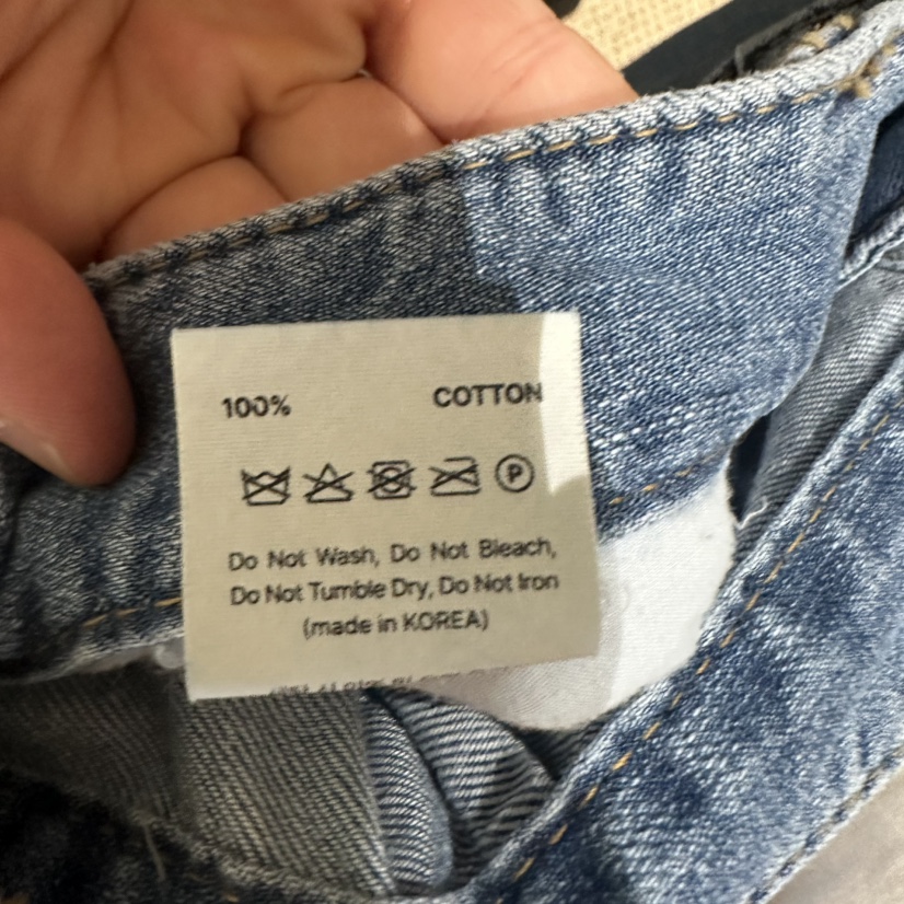 ARTISANAL韓國代購女裝新品推薦時尚26春夏休閑牛仔褲口袋ARTISANAL牛仔褲