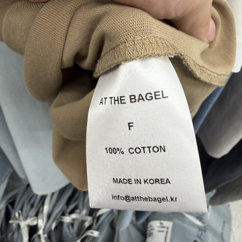 AT THE BAGEL韓國代購女裝新品熱賣26夏季休閑時尚人氣T恤AT THE BAGELT恤