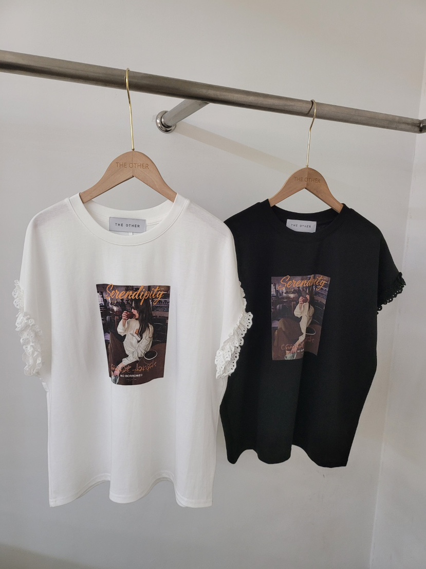 THE OTHER韓國直郵女裝新品26春夏休閑熱賣26夏季職業T恤THE OTHERT恤