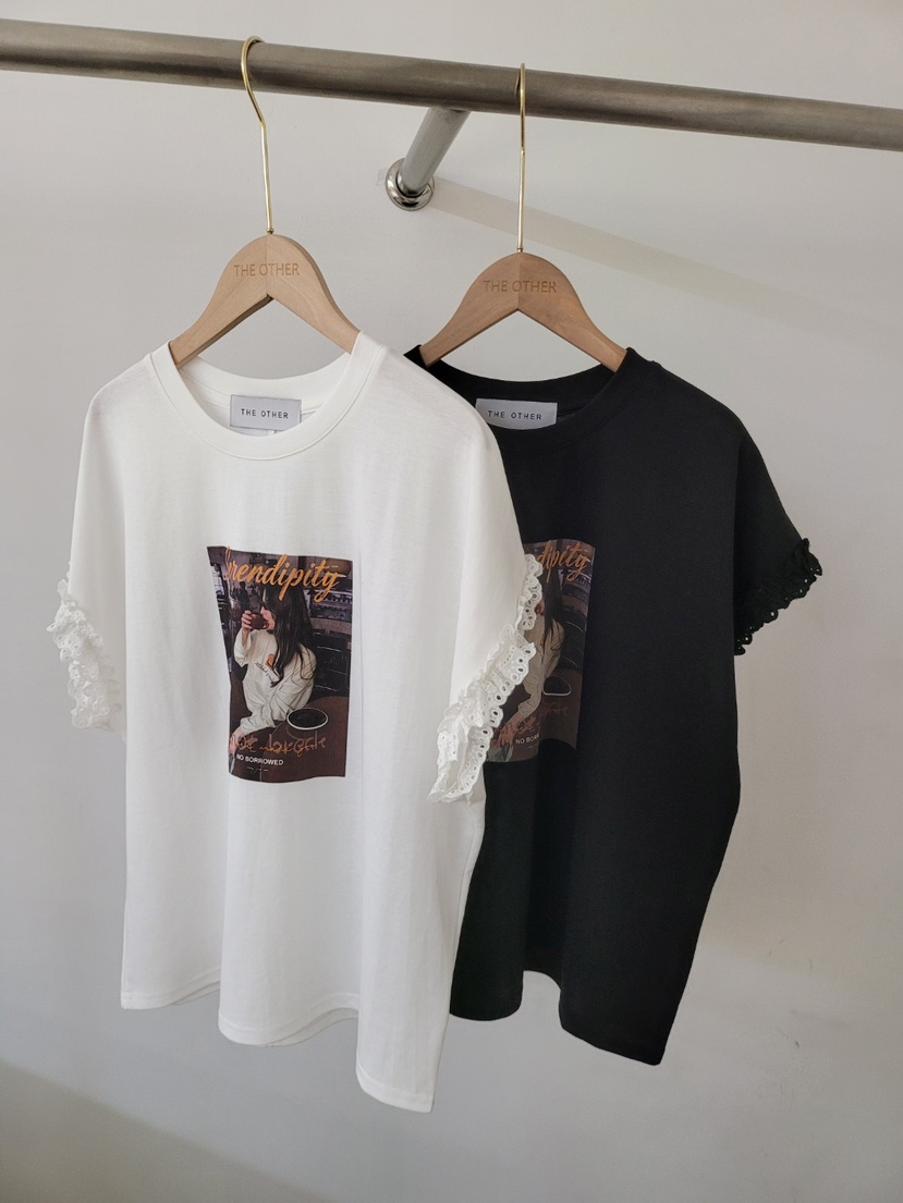 THE OTHER韓國直郵女裝新品26春夏休閑熱賣26夏季職業T恤THE OTHERT恤