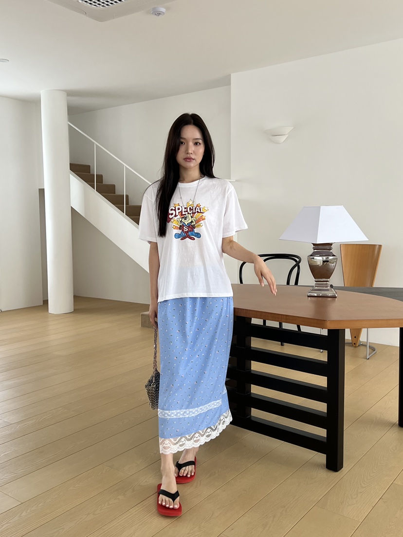 SPECIAL韓國東大門直郵女裝新品推薦職業26夏季時尚休閑長裙SPECIAL長裙