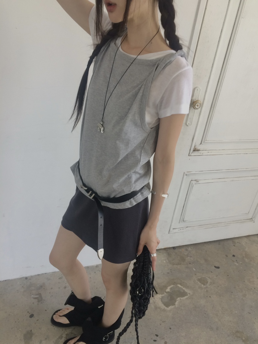 ANOU韓國東大門代購女士新品26夏季時尚休閑推薦人氣裙褲ANOU裙褲