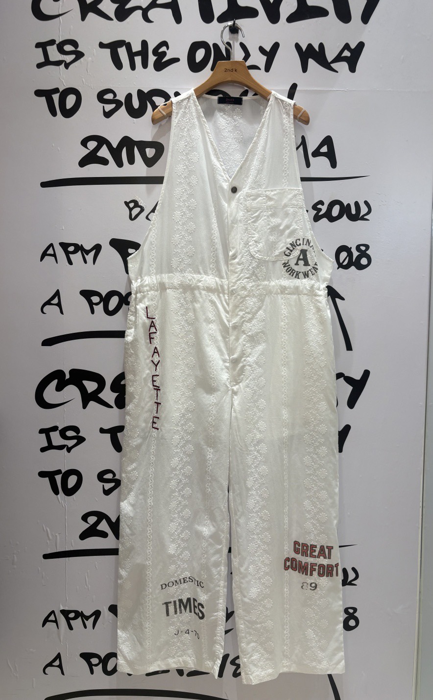 2ND K韓國代購女裝新款推薦休閑26夏季職業人氣熱賣連體褲2ND K連體褲圖色4