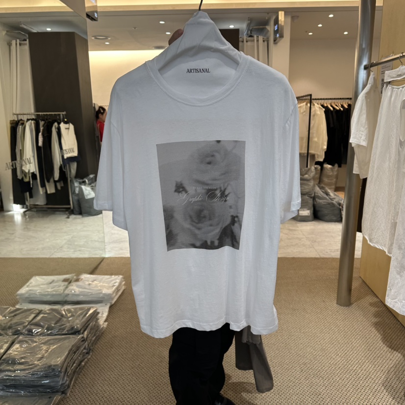 ARTISANAL韓國直郵女裝新款26夏季推薦26春夏休閑T恤花朵ARTISANALT恤圖色1