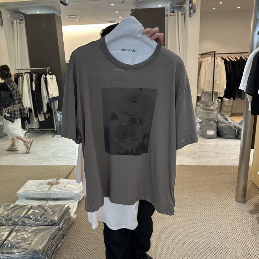 ARTISANAL韓國直郵女裝新款26夏季推薦26春夏休閑T恤花朵ARTISANALT恤圖色3
