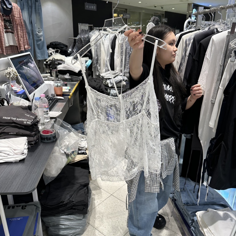 HERTZ-P韓國東大門代購女裝新品推薦休閑26春夏吊帶背心HERTZ-P吊帶/背心