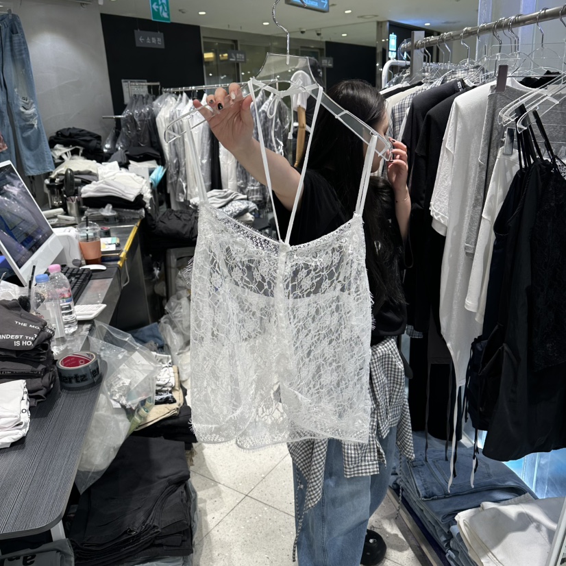 HERTZ-P韓國東大門代購女裝新品推薦休閑26春夏吊帶背心HERTZ-P吊帶/背心圖色1