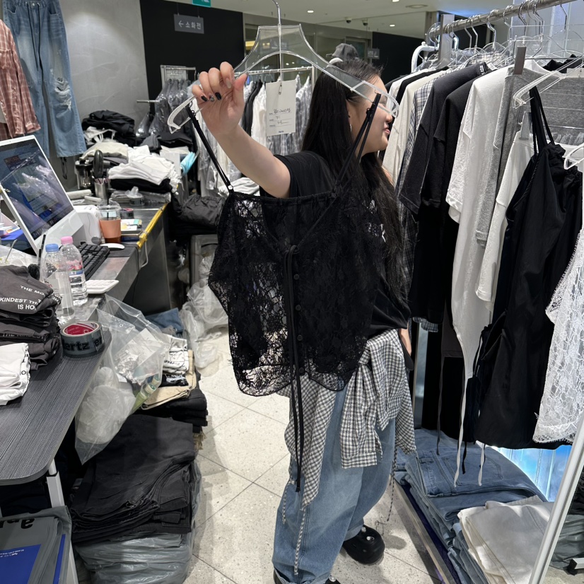 HERTZ-P韓國東大門代購女裝新品推薦休閑26春夏吊帶背心HERTZ-P吊帶/背心圖色2