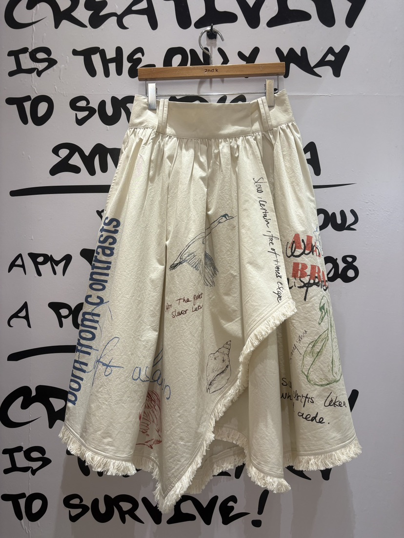 2ND K韓國直郵女裝新品職業26夏季時尚人氣半身裙中短裙2ND K半身裙/中短裙圖色3