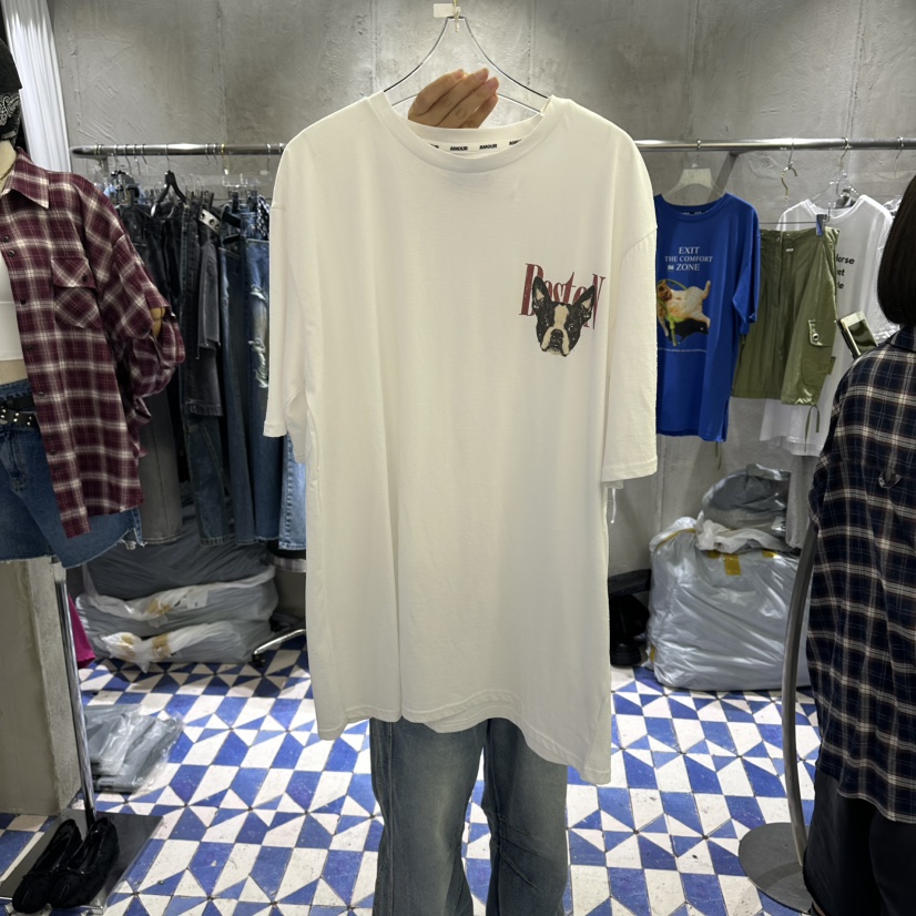 AMOUR韓國東大門代購女裝新品時尚26夏季熱賣人氣推薦T恤AMOURT恤圖色1