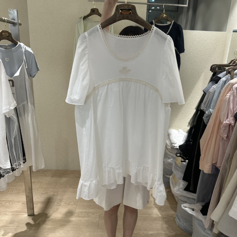 EMPTY韓國代購女士新品推薦熱賣26夏季職業時尚人氣連衣裙EMPTY連衣裙圖色1