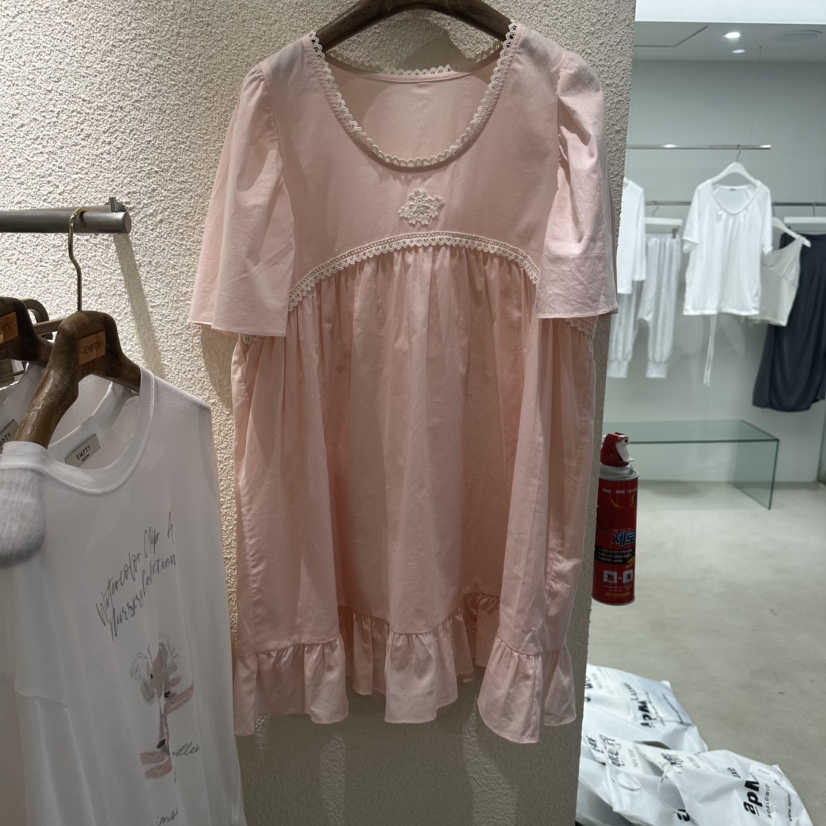 EMPTY韓國代購女士新品推薦熱賣26夏季職業時尚人氣連衣裙EMPTY連衣裙圖色3