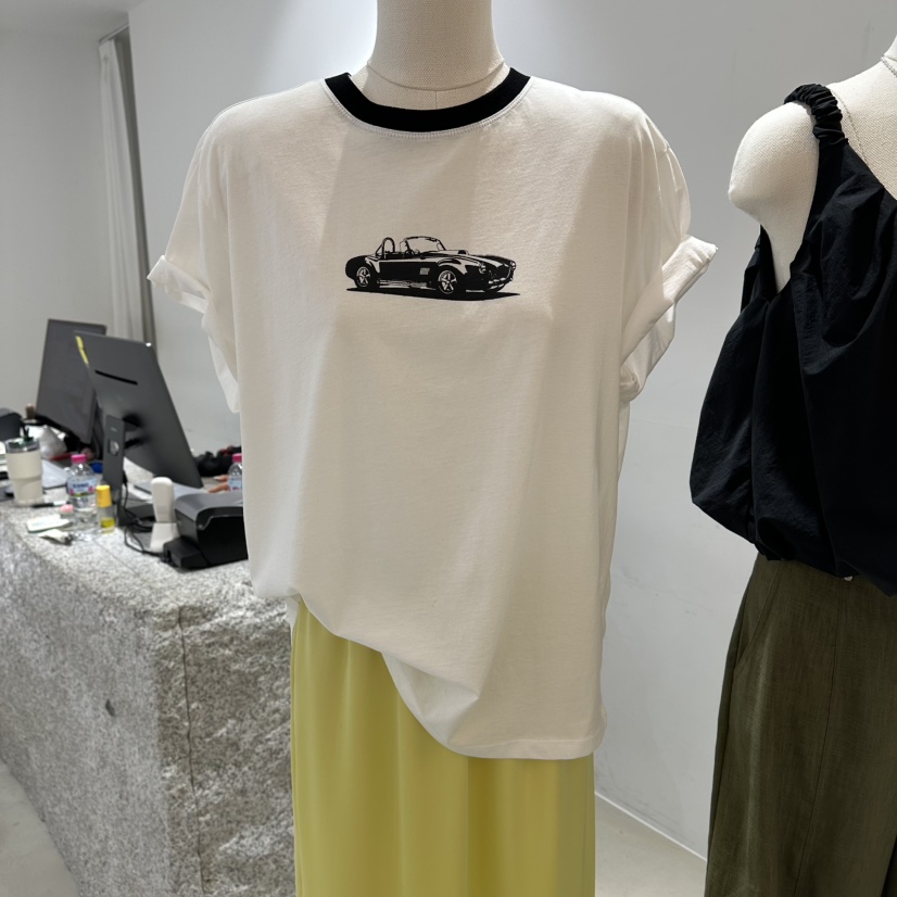 NEROLI 36韓國東大門直郵女裝新款熱賣休閑26春夏推薦T恤NEROLI 36T恤圖色1