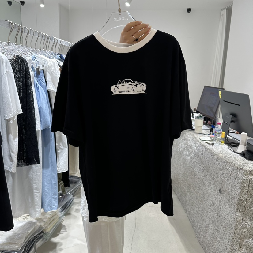 NEROLI 36韓國東大門直郵女裝新款熱賣休閑26春夏推薦T恤NEROLI 36T恤圖色2