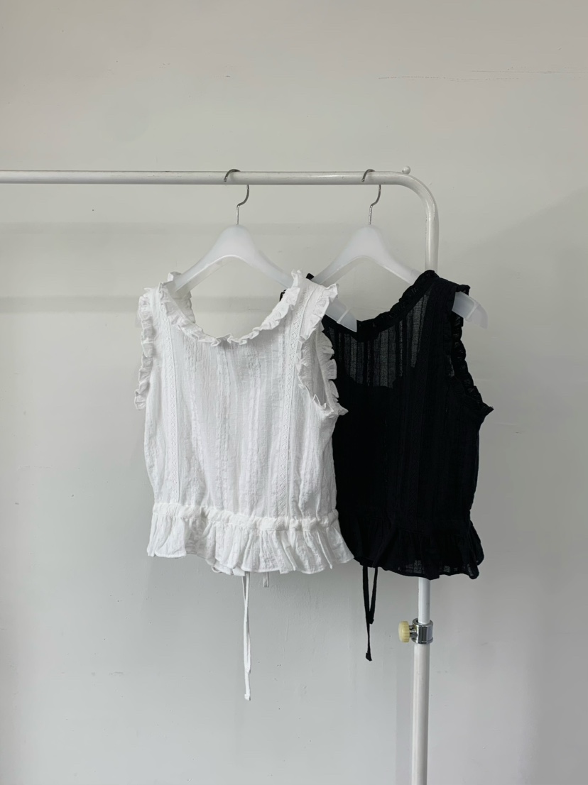 ANOU韓國直郵女士新品休閑熱賣推薦時尚職業26夏季吊帶背心ANOU吊帶/背心