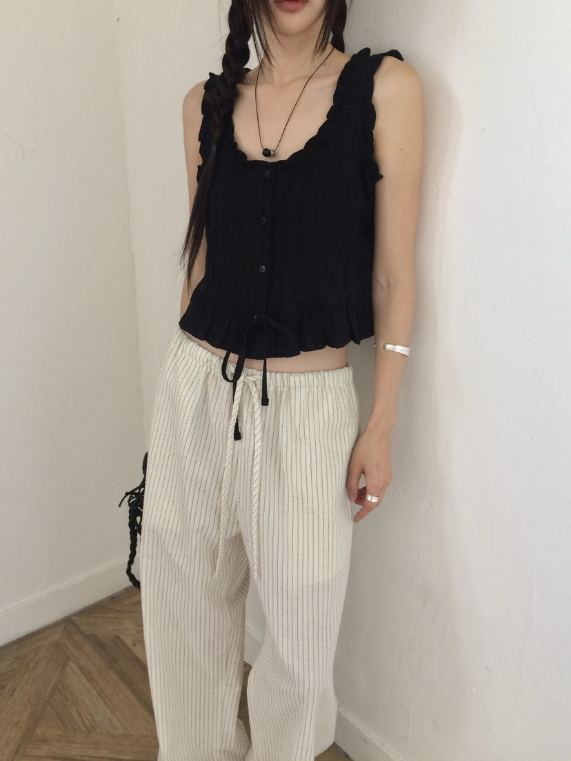 ANOU韓國直郵女士新品休閑熱賣推薦時尚職業26夏季吊帶背心ANOU吊帶/背心圖色2