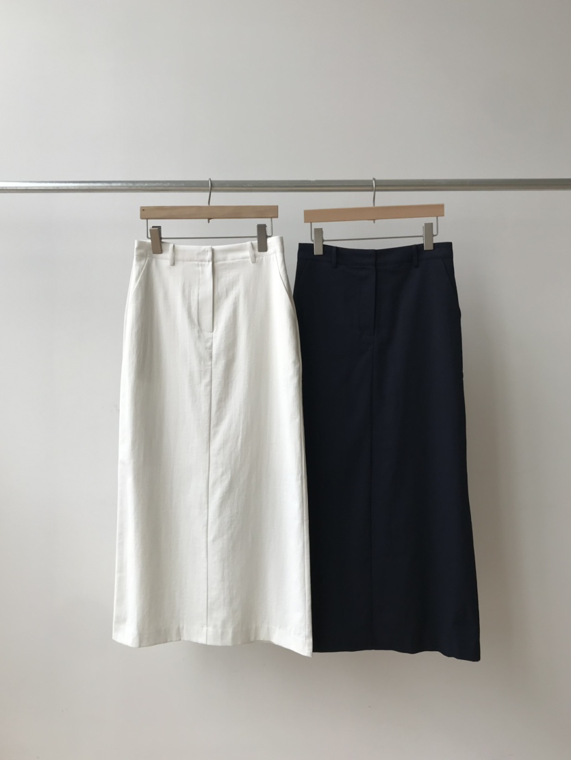 TAFFETA/MURET韓國東大門代購女裝新款職業26夏季長裙直筒TAFFETA/MURET長裙