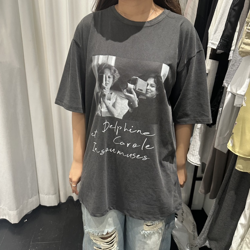 BOWIE韓國代購女士新款職業26夏季熱賣時尚休閑26春夏T恤BOWIET恤圖色2