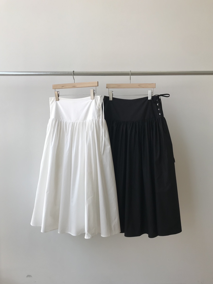 TAFFETA/MURET韓國直郵女士新款時尚半身裙中短裙百褶褶裙TAFFETA/MURET半身裙/中短裙
