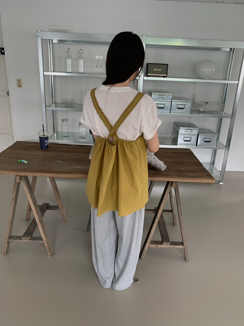 CAMEL-P韓國東大門直郵女士新品人氣休閑褲條紋Came_l 家休閑褲