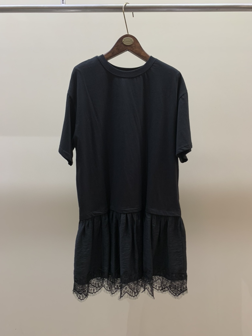 CAMEL-P韓國代購女士新品26夏季連衣裙撞色蕾絲Came_l 家連衣裙圖色3