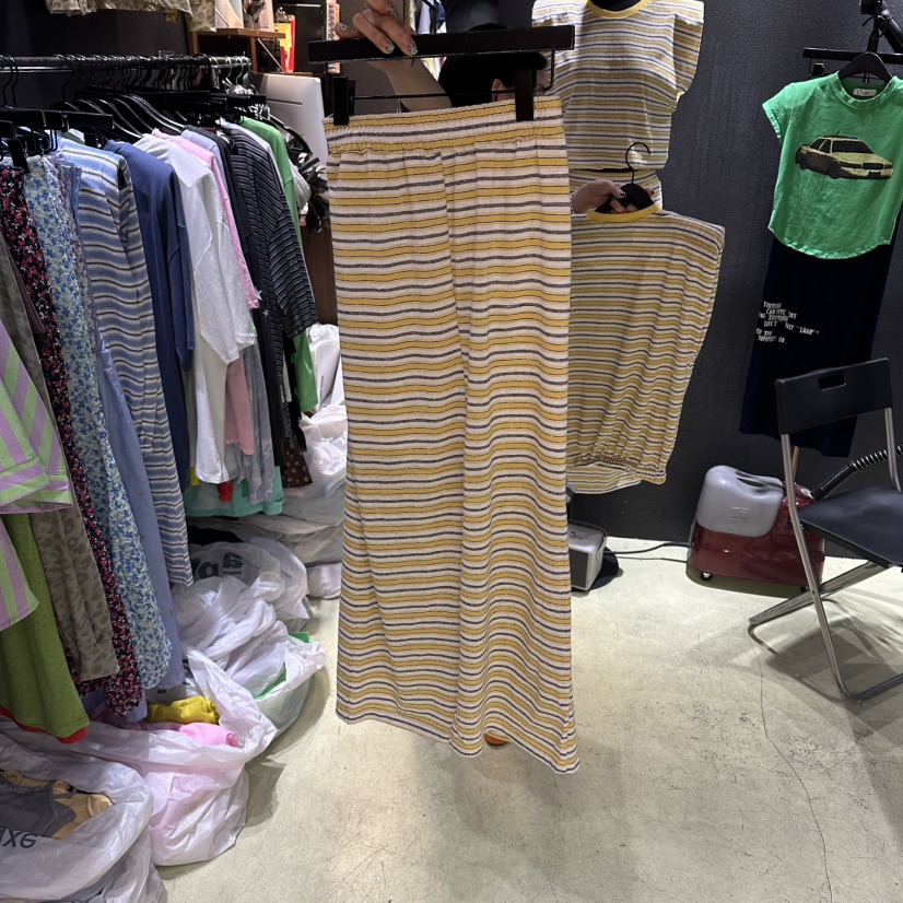 CHAVI韓國直郵實拍女裝新品時尚熱賣職業人氣休閑推薦長裙CHAVI長裙