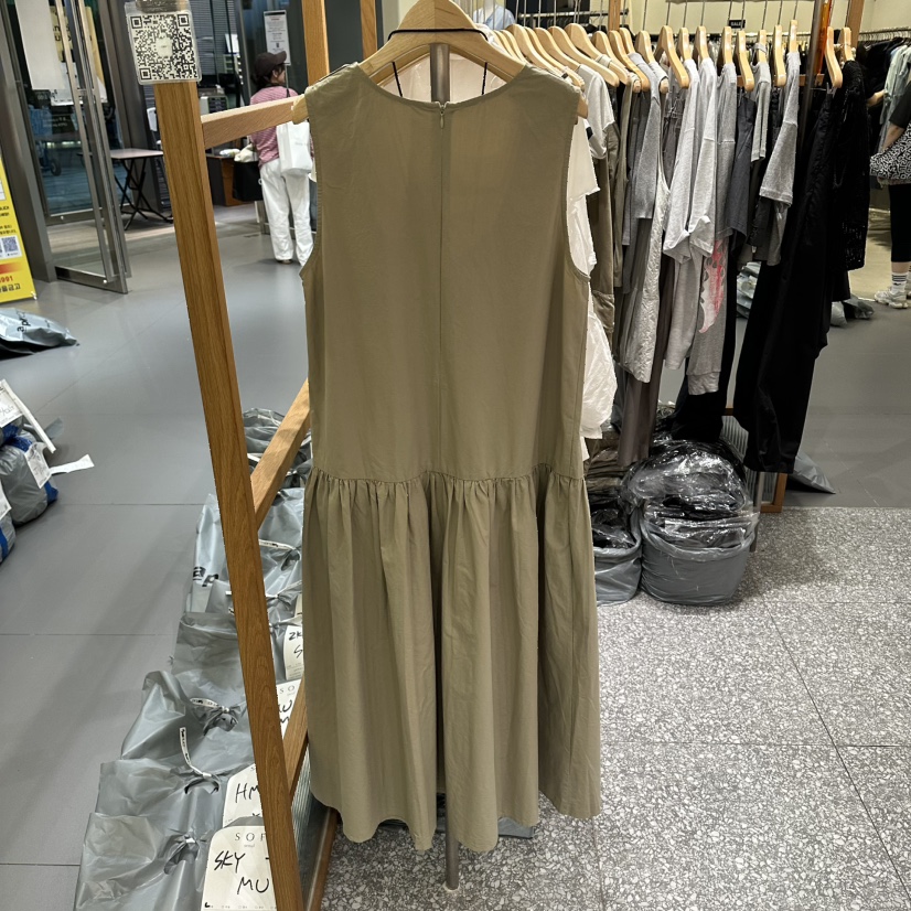 SOF東大門實拍韓國女裝新款26春夏時尚連衣裙不含項鏈棉質SOF連衣裙