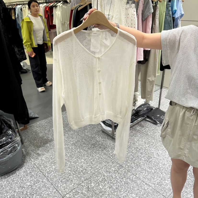 SOF韓國代購女裝新品職業推薦熱賣休閑時尚人氣26春夏針織衫SOF針織衫圖色1