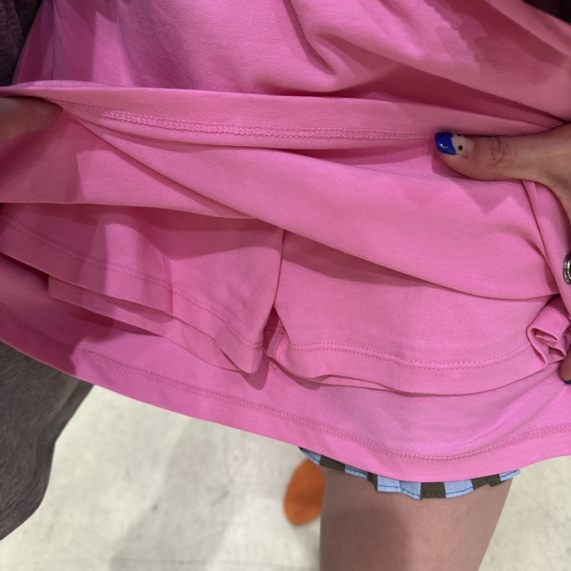 CHAVI韓國代購女裝新款休閑26春夏時尚熱賣26夏季裙褲孔眼CHAVI裙褲
