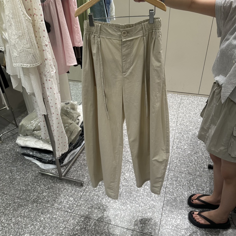 SOF東大門實拍韓國女裝新款熱賣26春夏人氣休閑職業休閑褲棉SOF休閑褲圖色2