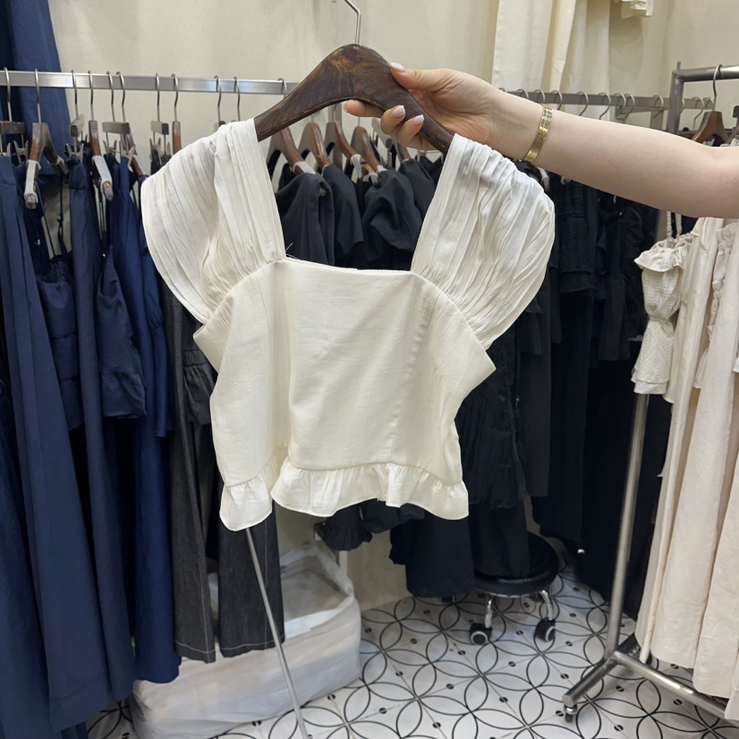 BAMBOLINA韓國直郵實拍女士新品時尚人氣休閑熱賣襯衫蕾絲衫BAMBOLINA襯衫/蕾絲衫