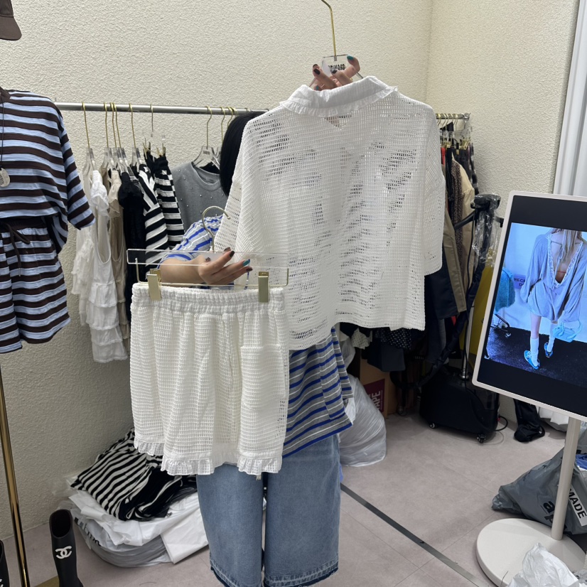 DRAWING韓國代購女裝新款時尚熱賣推薦人氣職業26夏季套裝套裝DRAWING套裝
